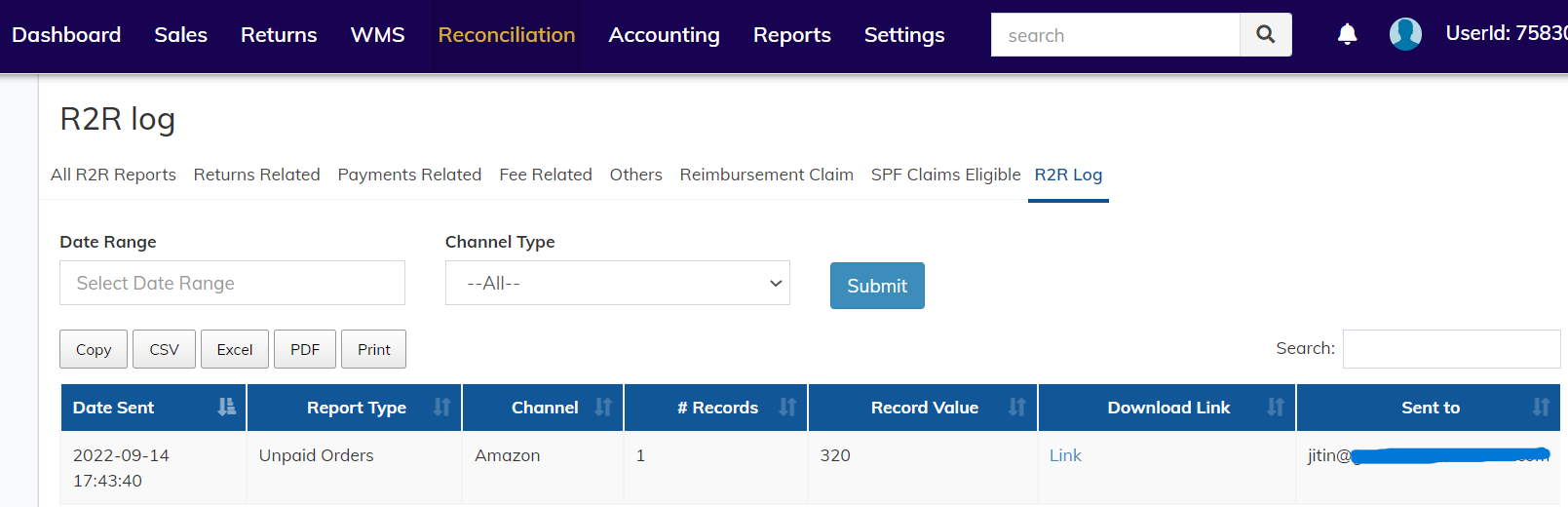 screenshot of eVanik OneWorld Suite